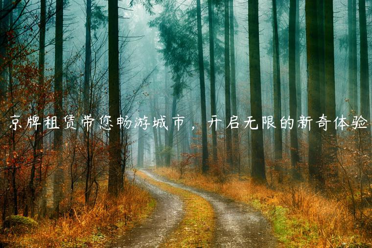京牌租赁带您畅游城市，开启无限的新奇体验