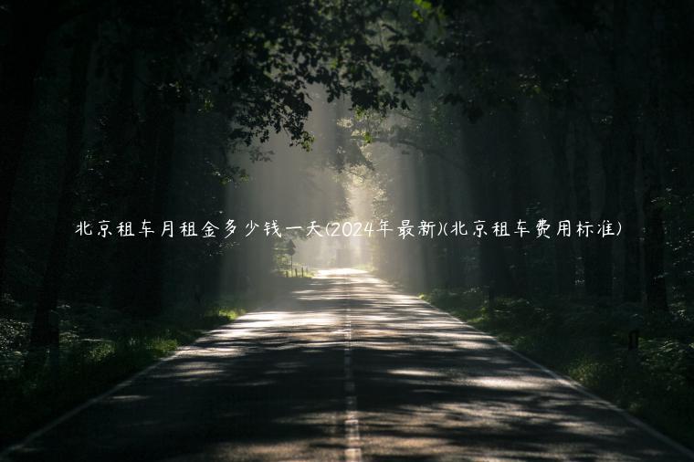 北京租车月租金多少钱一天(2024年最新)(北京租车费用标准)