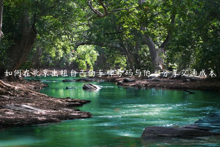 如何在北京出租自己的车牌号码与他人分享交通成本