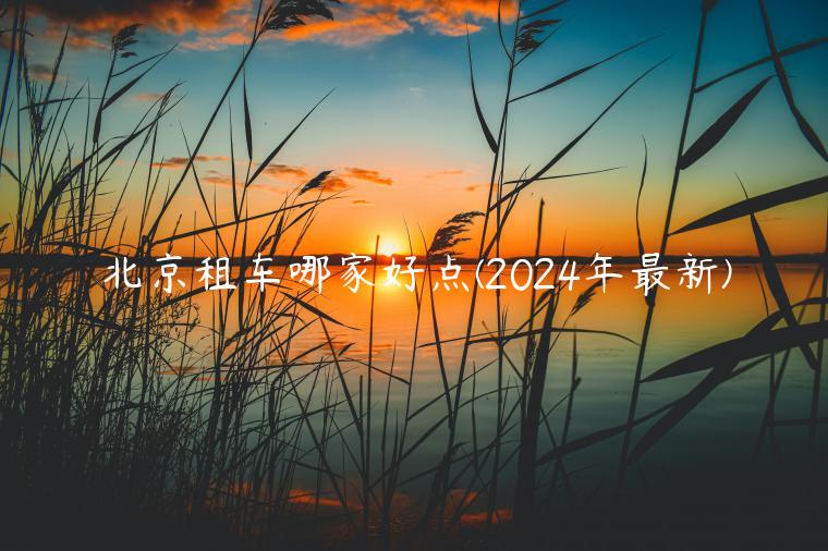北京租车哪家好点(2024年最新)